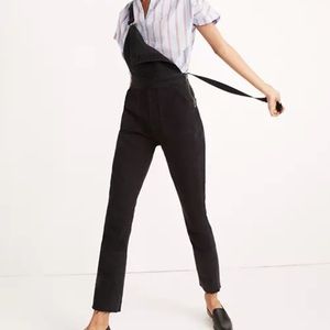 Madewell Black Denim Overall